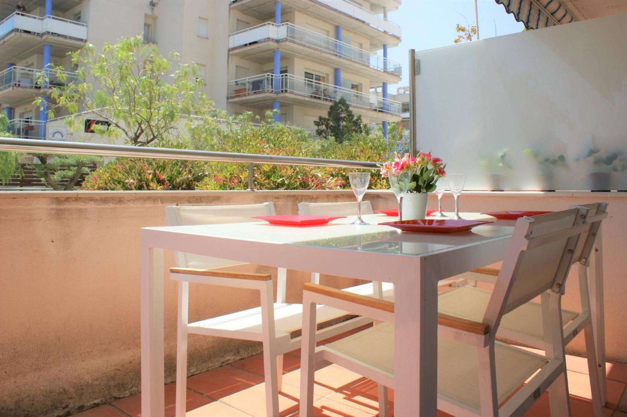 Precioso Apartamento Para 6 Personas Roses Esterno foto